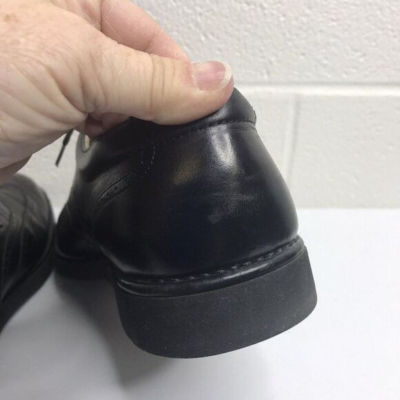 DresSports by Rockports Vibram Men's Black Lace Oxford Leather Dress Shoes 9.5XW - Picture 7 of 12